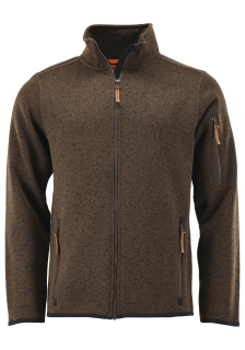 Myslivecká mikina Orbis Tom Collins Pletený Fleece Hnědá 418004-3937