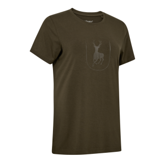 Myslivecké dámské tričko Deerhunter bamboo zelené